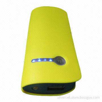 5,200mAh Capacity Dual USB Port Power Bank for iPhone and Other Smartphones
